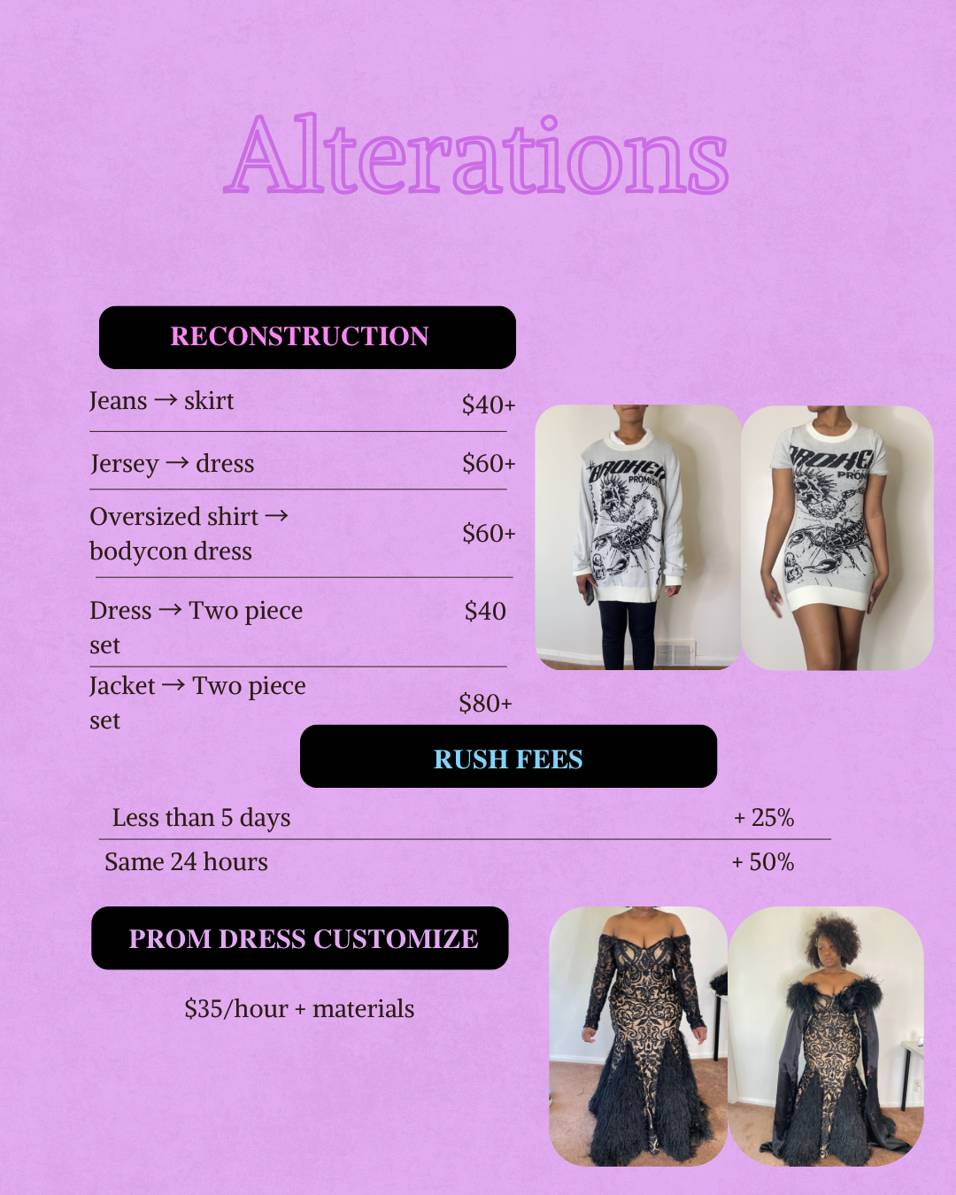 Tailoring & Alterations